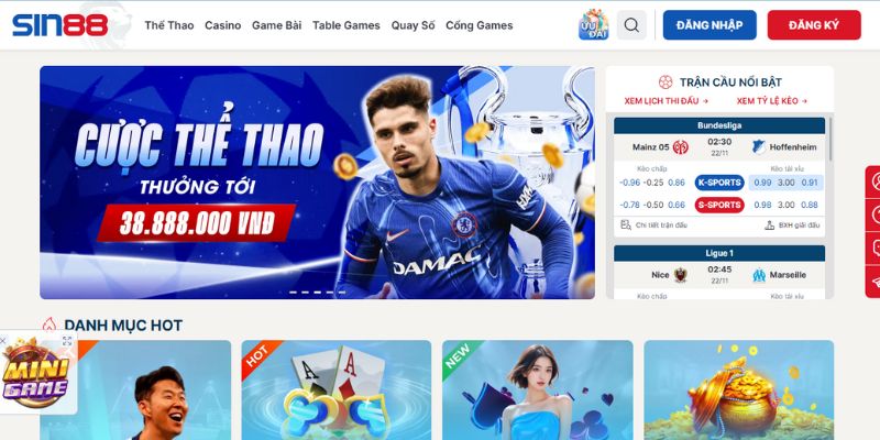 Khuyến Mãi SIN88 - Tổng Hợp Ưu Đãi Mới Nhất Năm 2025